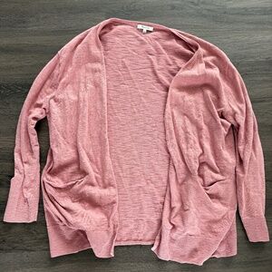 Madewell Pink Cardigan